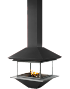 Plieninis židinys Traforart Gaia, 14.4 kW