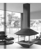 Plieninis židinys Traforart Gaia, 14.4 kW