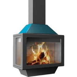 Plieninis židinys Traforart Ariadna, 14.4 kW