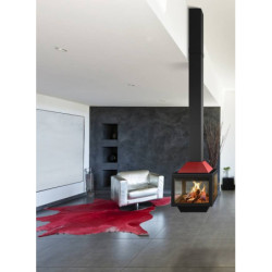 Plieninis židinys Traforart Ariadna, 14.4 kW