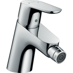 Bidė maišytuvas Hansgrohe Focus, su dugno vožtuvu