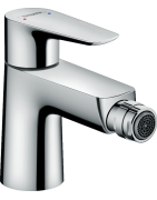 Bidė maišytuvas Hansgrohe Talis E, su dugno vožtuvu