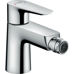 Bidė maišytuvas Hansgrohe Talis E, su dugno vožtuvu