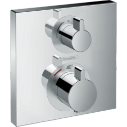 Dekoratyvinė dalis Hansgrohe EcoStat Square, 2 taškams