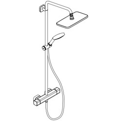 Dušo sistema Hansgrohe Croma E280 1 Jet