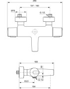 Termostatinis maišytuvas Ideal Standard Ceratherm 100 New