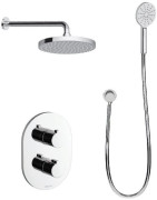 Termostatinis dušo komplektas Ravak Chrome CR063.00 6D