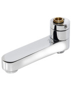 Sukamas vonios čiaupas Gustavsberg, su diverteriu, 115 mm