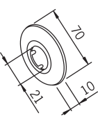 Dangtelis Oras, D70/21X9.5