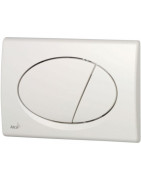 Nuleidimo mygtukas Alca Plast M70, dvigubas, baltos spalvos