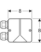 Dėžutė transformatoriui Geberit, atspari drėgmei