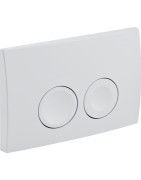 Vandens nuleidimo mygtukas Geberit Delta21, baltas