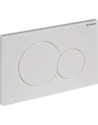 Vandens nuleidimo mygtukas Geberit Sigma01, įvairių spalvų