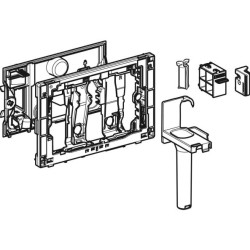 Sanitarinių lazdelių Geberit Sigma laikiklis, chromas