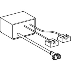 Transformatorius Geberit DuoFresh, kvapų ištraukimo priedui