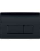 Vandens nuleidimo mygtukas Geberit Delta51, juodas