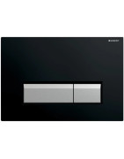 Vandens nuleidimo mygtukas Geberit Sigma40, juodas