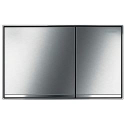 Vandens nuleidimo mygtukas Geberit Sigma60, šveistas chromas