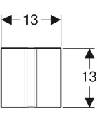 Elektroninis pisuaro nuleidėjas Geberit Hytronic Sigma50