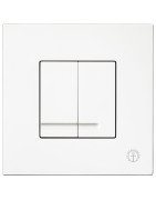 Vandens nuleidimo mygtukas Gustavsberg Triomont XS, kvadratinis