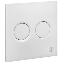 Vandens nuleidimo mygtukas Gustavsberg Triomont XS, baltas