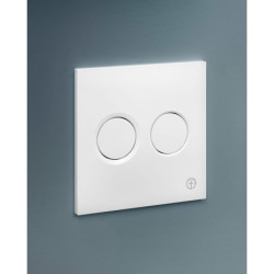 Vandens nuleidimo mygtukas Gustavsberg Triomont XS, baltas