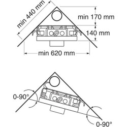 Rėmas unitazui Gustavsberg Triomont XS, su sienine plokštele