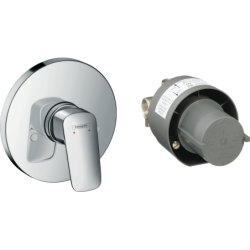 Dekoratyvinė dalis Hansgrohe Logis, su potinkine dalimi