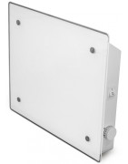 Elektrinis radiatorius Adax ECO 02 KET, balto stiklo, 250 W