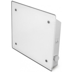 Elektrinis radiatorius Adax ECO 02 KET, balto stiklo, 250 W