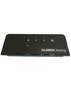 Skaitmeninis DT termostatas Glamox heating H40/H60 konvektoriams, juodas