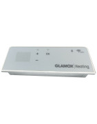 WiFi WT/BLE termostatas Glamox heating H40/H60 konvektoriams, Baltos spalvos