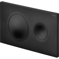 WC mygtukas Viega Visign For Style 20, matinis juodas