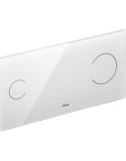 WC mygtukas Viega Visign for More 100, sensorinis, baltas