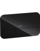 WC mygtukas Villeroy&Boch ViConnect L200, juodas