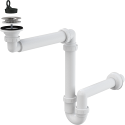 Sifonas praustuvui Alca Plast A413, plastikinis