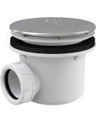 Dušo sifonas ir trapas Alca Plast A49K, 90 mm