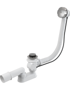 Sifonas ir trapas voniai Alca Plast A55K, su perpylimo sistema