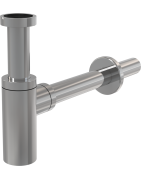 Sifonas praustuvui Alca Plast A400, žalvarinis, chromuotas