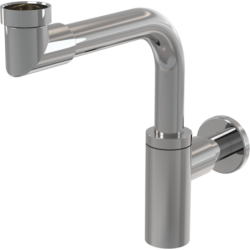 Sifonas praustuvui Alca Plast A403, žalvarinis, chromuotas