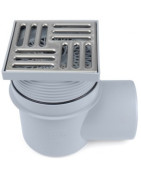 Grindų trapas Ani Plast TQ1612, 150x150 mm, horizontalus