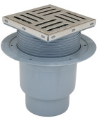 Grindų trapas Ani Plast TQ1712, 150x150 mm, vertikalus