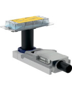 Grindinio dušo latako apatinė dalis Geberit Cleanline, DN40