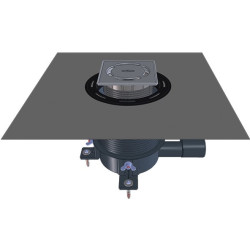 Trapas su sifonu HL Primus-Blue, su hidroizoliaciniu komplektu