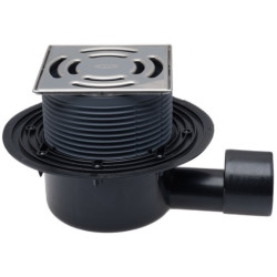 Trapas HL DN50/75 su sifonu HL Primus, horizontalus