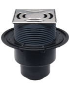 Trapas HL DN50/75/110 su sifonu HL Primus, vertikalus