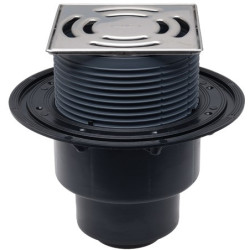 Trapas HL DN50/75/110 su sifonu HL Primus, vertikalus