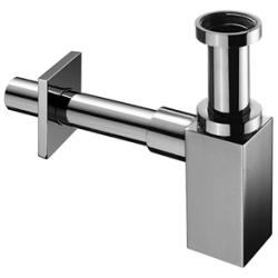 Sifonas praustuvui Shell Quad, chromuotas