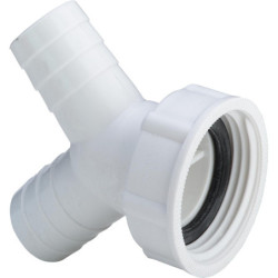 Plautuvės sifono dviguba atšaka Viega, 45°