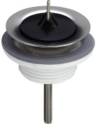 Išleidimo ventilis Viega, nerūdijančio plieno, universalus